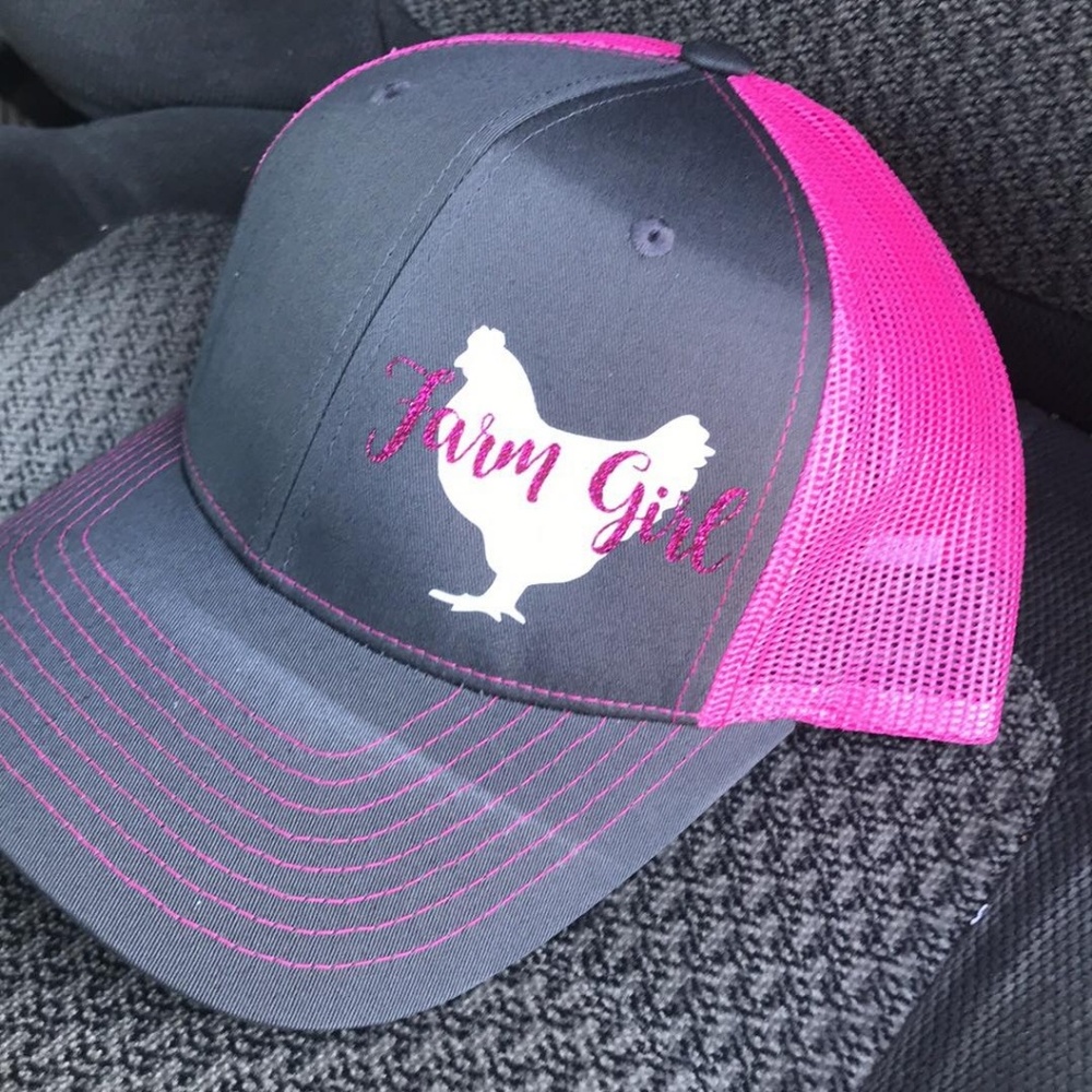 💢‼️SOLD💢‼️Farm Girl Chicken Snap Back